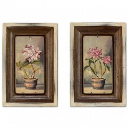 Картины "Цветы в горшочках"