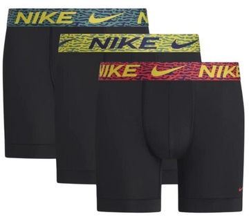 Мужские спортивные боксеры Nike Essential Micro 3P - blue/bright citrus/evergreen