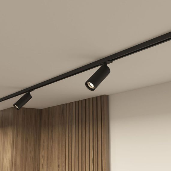 Трековый светильник Denkirs Solid Tube DK6202-BK