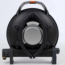 Портативный газовый гриль O-Grill 900MT bicolor black-gold + адаптер А, 1 горелка