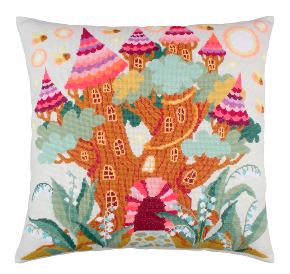 "Там,где живут цветы"-СU019  подушка