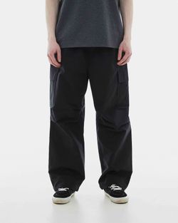 Брюки Parachute Cargo черные