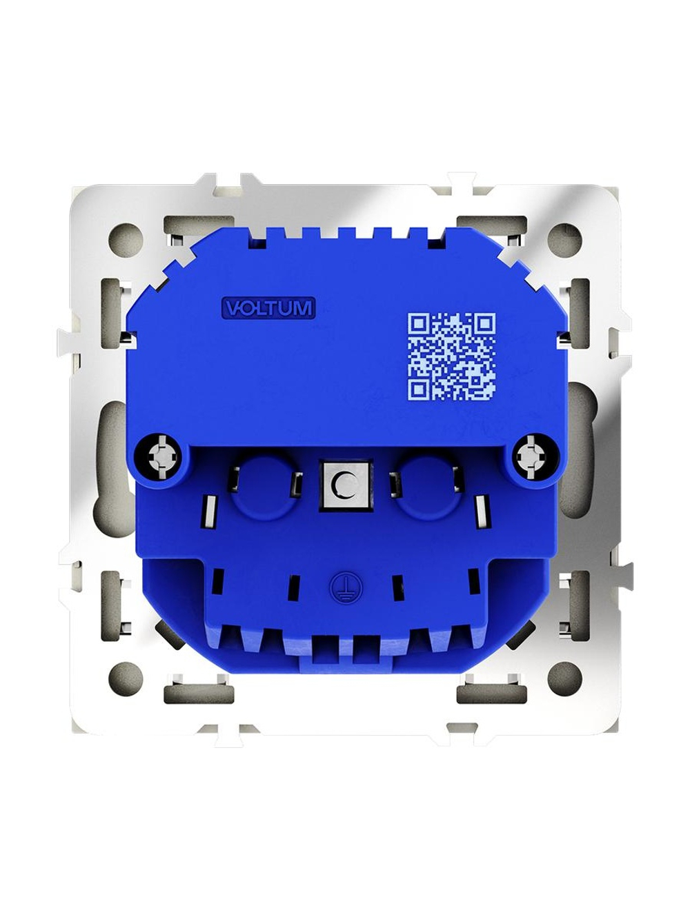 Розетка 1-м СП S70 16А с USB A+С с заземл. защ. шторки механизм шелк Voltum VLS040504