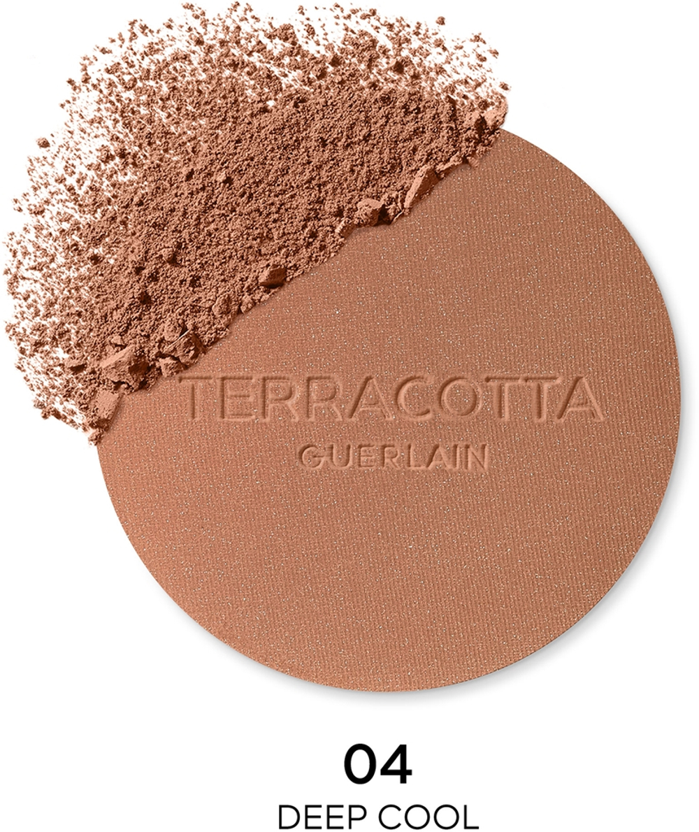 GUERLAIN Terracotta Original - Пудра для загара, заполняемая оттенок 04 Deep Cool, 8 g