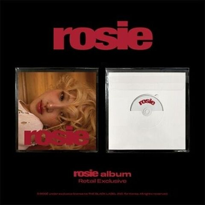 Альбом ROSE - ROSIE 1st STUDIO Album RETAIL EXCLUSIVE Version