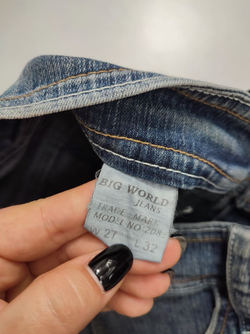 Джинсы Big World повседневные 42 размер