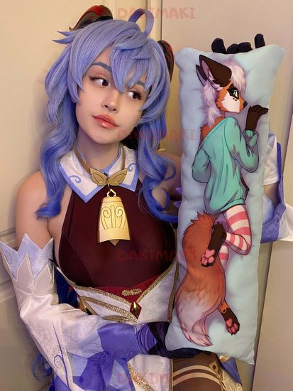 Мини дакимакура Фурри из Фурри арт. M0636, 60х20 см