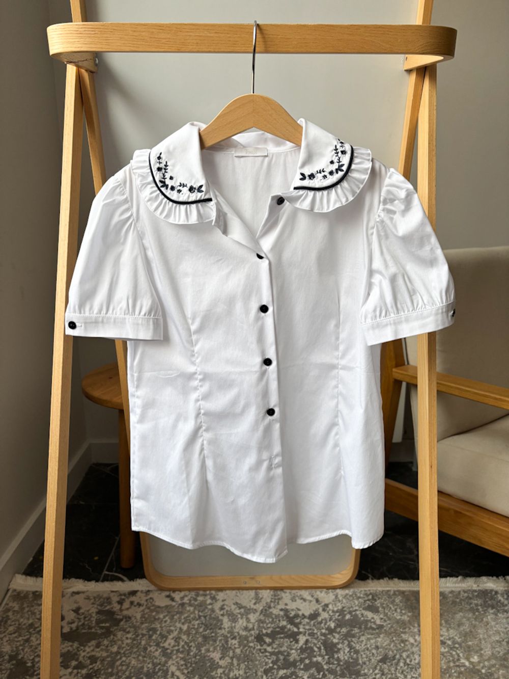 Новая хлопковая блузка Treapi, 140