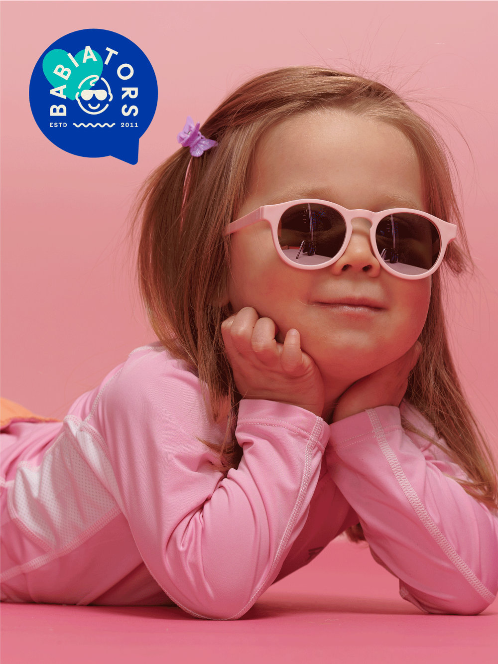 С/з очки Babiators Polarized Keyhole Милашка в розовом