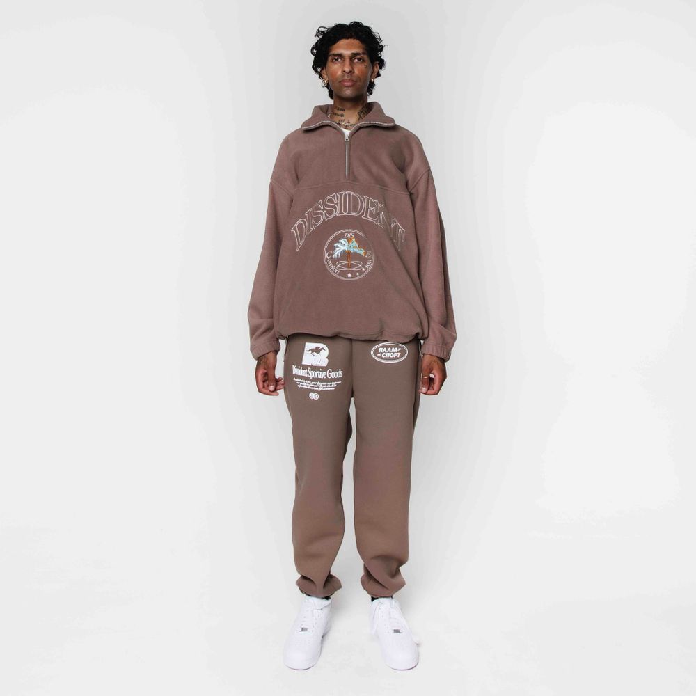 Спортивные штаны Dissident Sportive Goods коричневые