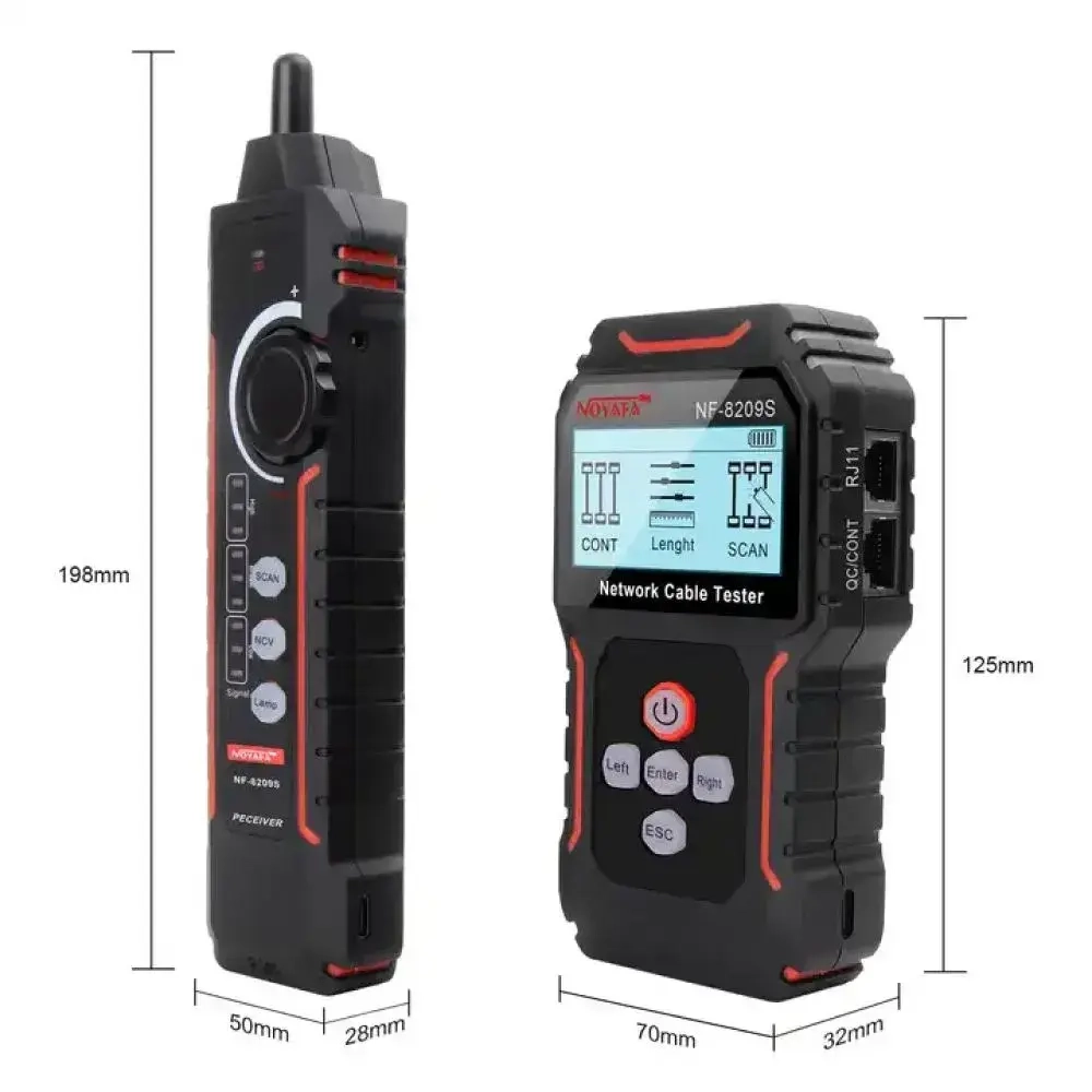 Кабельный тестер Noyafa NF-8209S