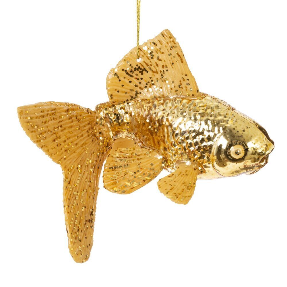 GAEM Украшение новогоднее "Золотая рыбка", L11 W7 H10 см