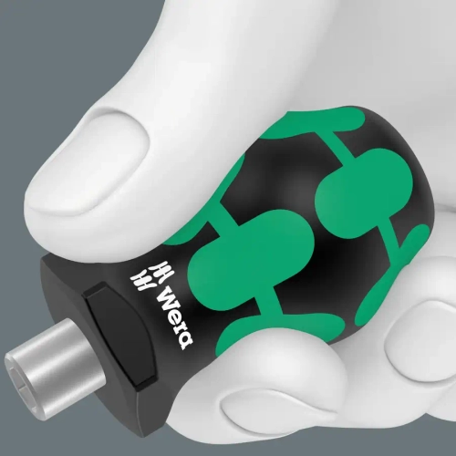 Короткая ручка-битодержатель с магнитом Stubby WERA 05008880001