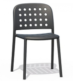 Стул пластиковый Papatya Bomonti-S, антрацит