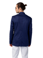 Пиджак медицинский мужской Dr. Nice DRN811 на пуговицах, белый, 52