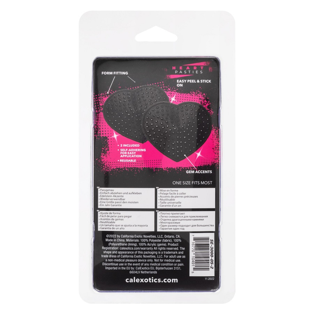 Пэстисы в форме сердечек California Exotic Novelties Radiance Heart Gem Pasties SE-3000-05-2