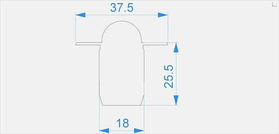 Заглушка Deko-Light End Cap R-ET-03-10 Set 2 pcs 979701