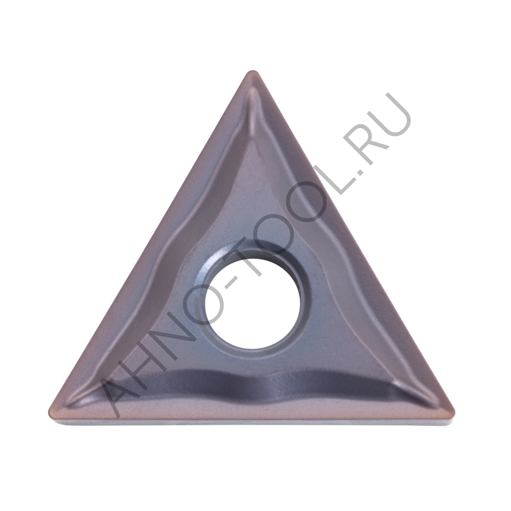 Пластина твердосплавная ISO TNMG220408-MFA APM20B AHNO по жаропроч. и нерж.стали, получистовая