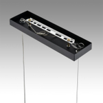 8240/3 COMFI LN25 198 черный, металл/акрил Светильник подвесной LED GX53 3*7W 220V LANIKA