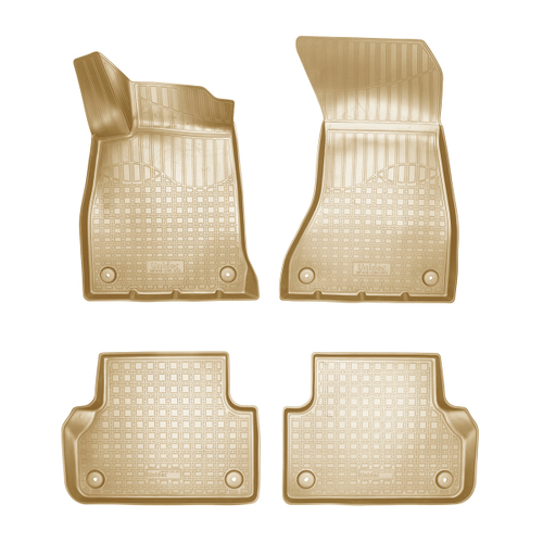 Ковры в салон Norplast/Unidec для Audi A5 в кузове B9:F5 (2016-), Бежевый, арт.NPA10-C05-353-B