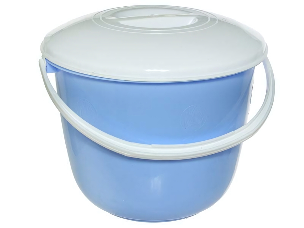 Ведро 6л для воды №2 с плотной крышкой
