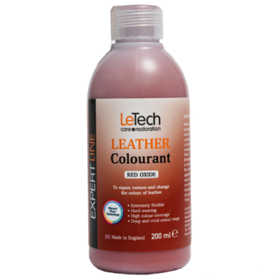 LeTech Expert Line Краска для кожи (Leather Colourant) Red Oxide, 200мл