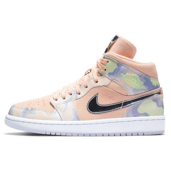 Jordan Air Jordan 1 Подвесные баскетбольные мячи МИД-Топ Женские