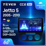 Teyes CC2 Plus 10,2"для Volkswagen Jetta 5 2005-2010