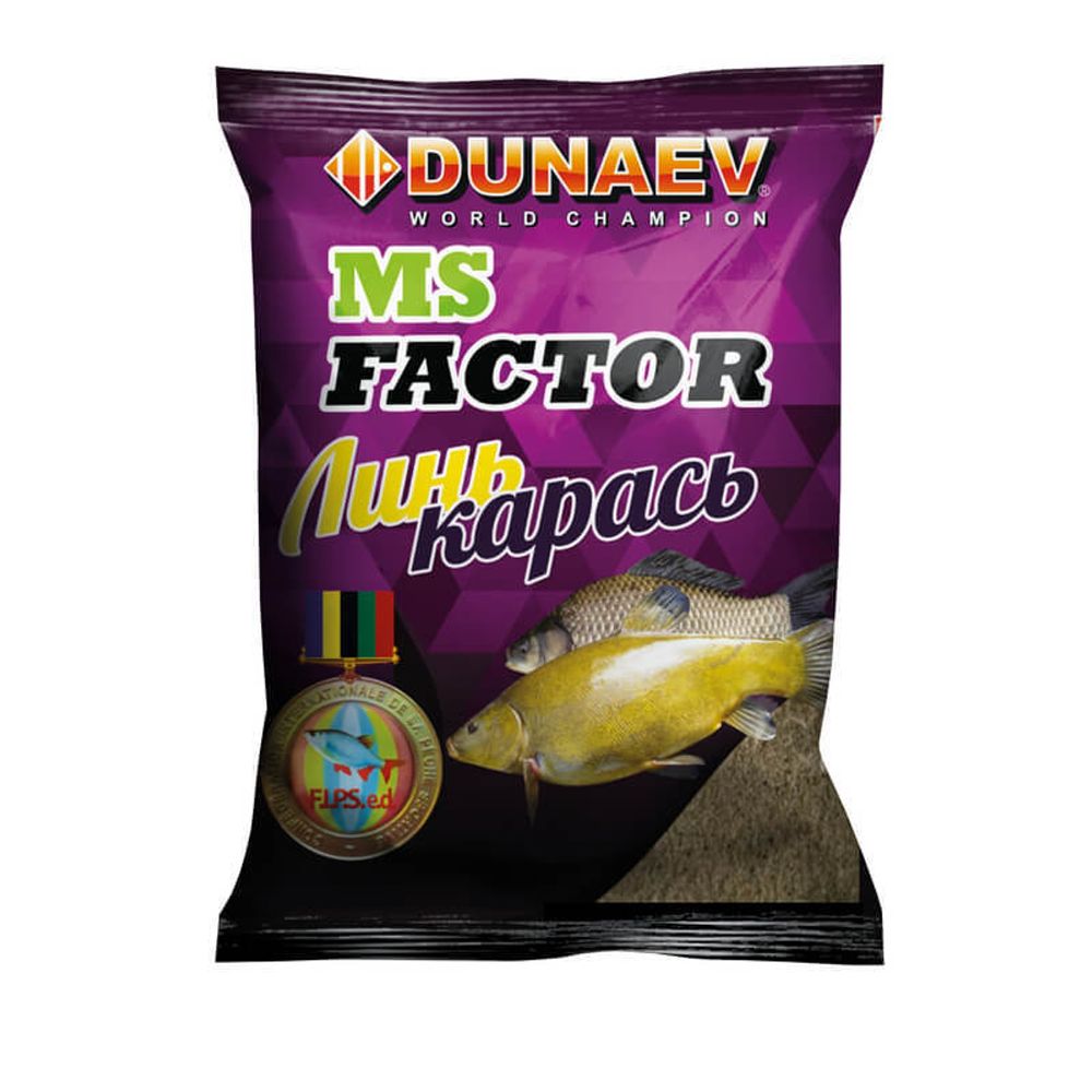 Прикормка &quot;DUNAEV-MS FACTOR&quot; 1кг Линь Карась