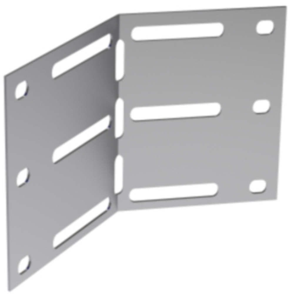 Угловой соединитель H 80 мм, цинк-ламель