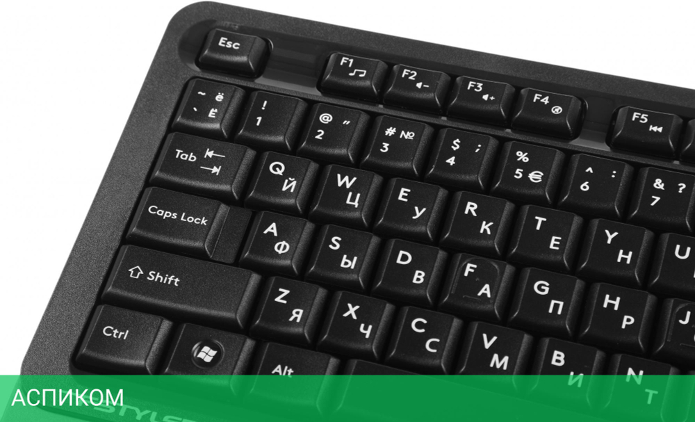 Набор периферии A4Tech Fstyler FG1035 Navy Blue черный/синий