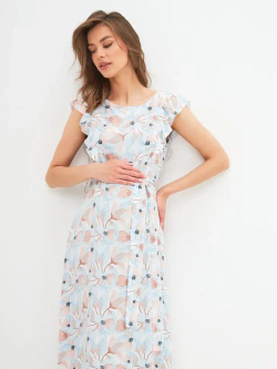 Платье "Крис"для беременным и кормящим мамам