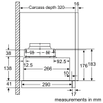 Встраиваемая вытяжка Bosch DFM064W54