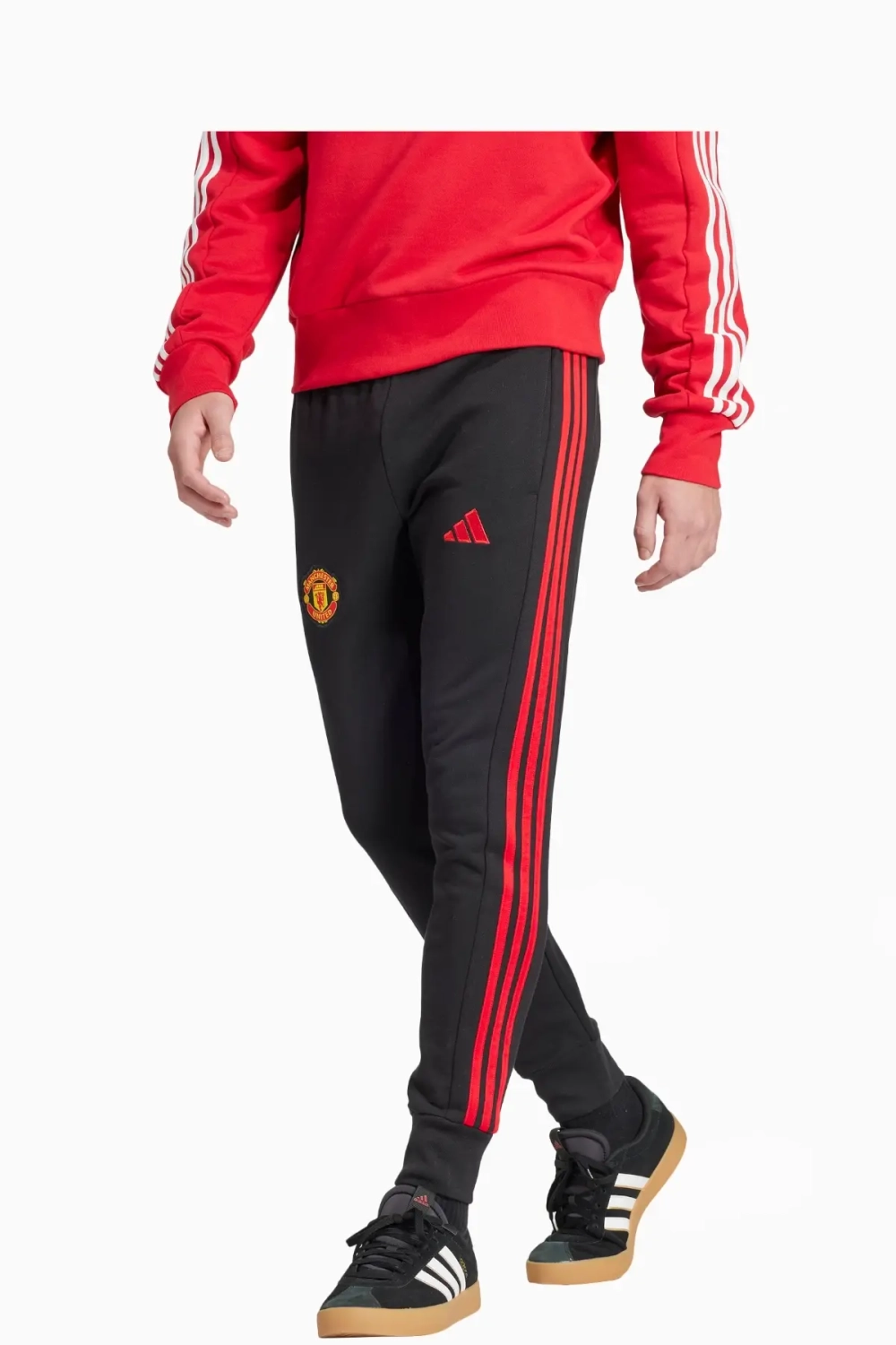 Штаны adidas Manchester United 24/25 DNA - черный