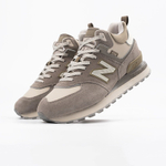 кроссовки New Balance 574 Mid x Stone Island Light Brown Winter