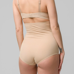 Женские трусы брифы высокие бежевые LUNA SPLENDIDA Sculpt 25123