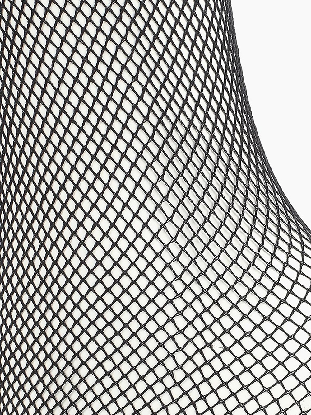 Чулки Le Frivole с красной кружевной резинкой черные L/XL