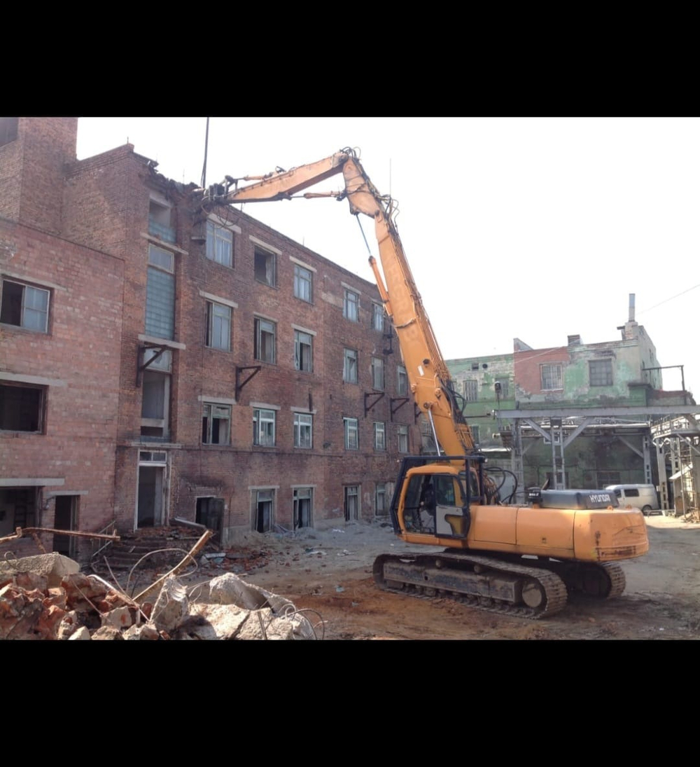 Демонтаж зданий