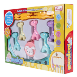 Карусель муз. д/новорожденных заводная Сафари, коробка 2308