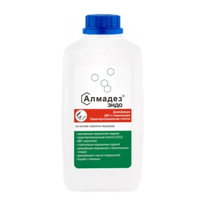 Алмадез-Эндо дезинфекция поверхностей и эндоскопов 1 л