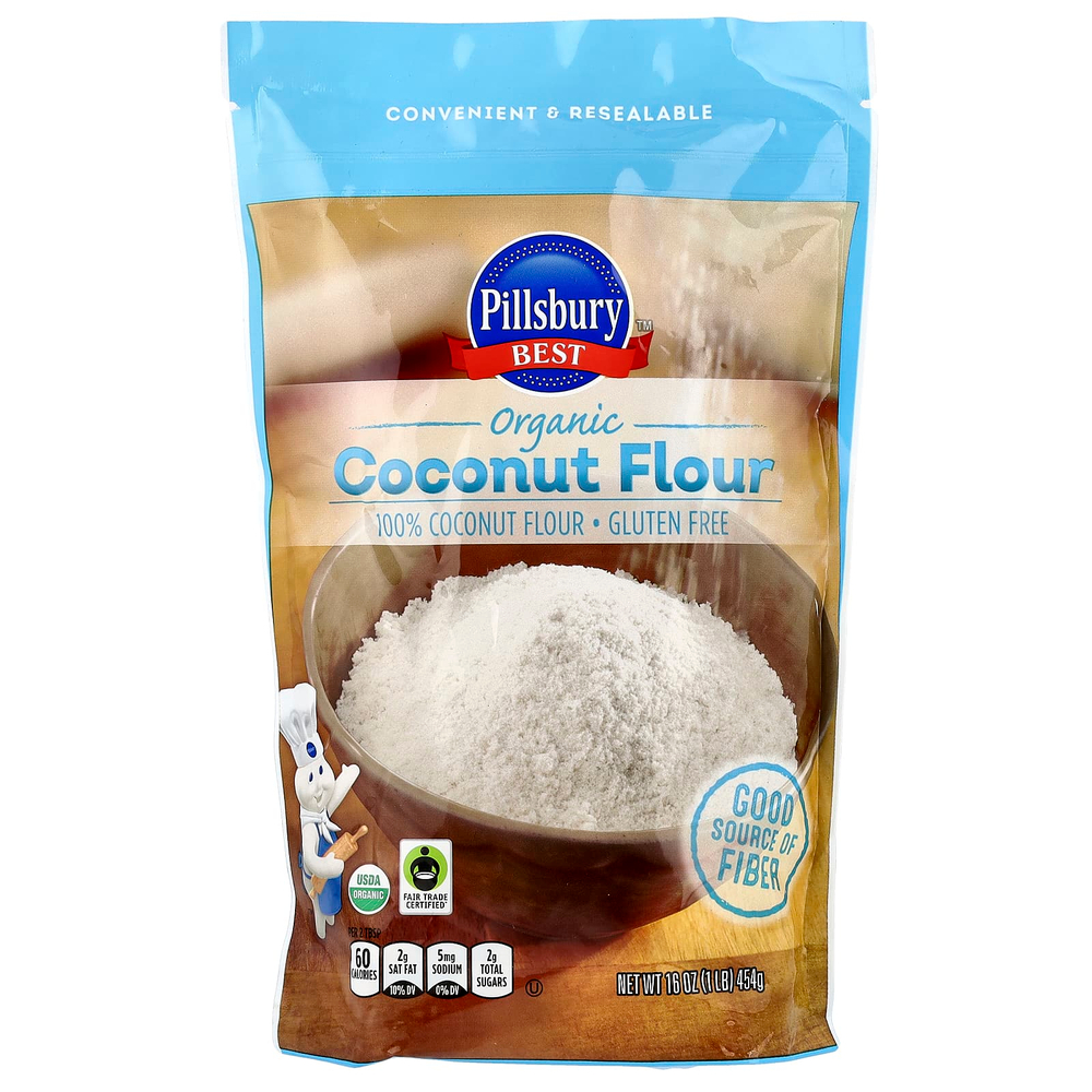 Pillsbury, органическая кокосовая мука, 454 г (16 унций)