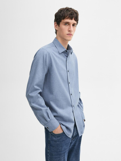 Massimo Dutti Рубашка из 100% хлопка, голубой