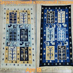 Коврик интерьерный с бахромой VOSTOK 60*90 (двухсторонний)