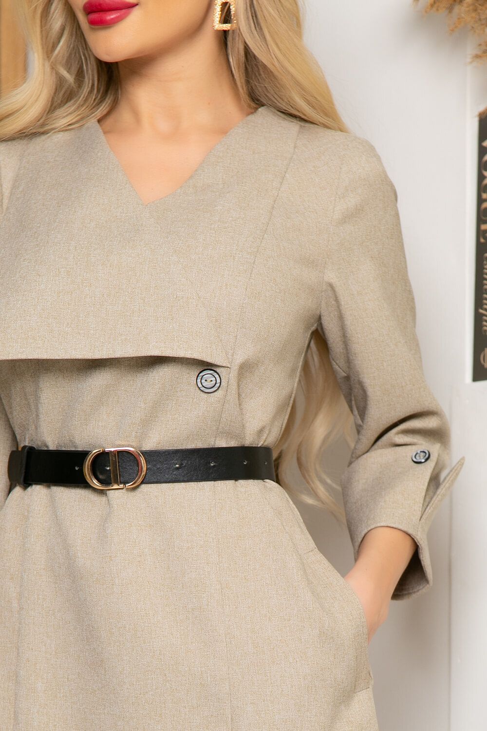 Платье "Антонелла" (беж) П4541 LT Collection