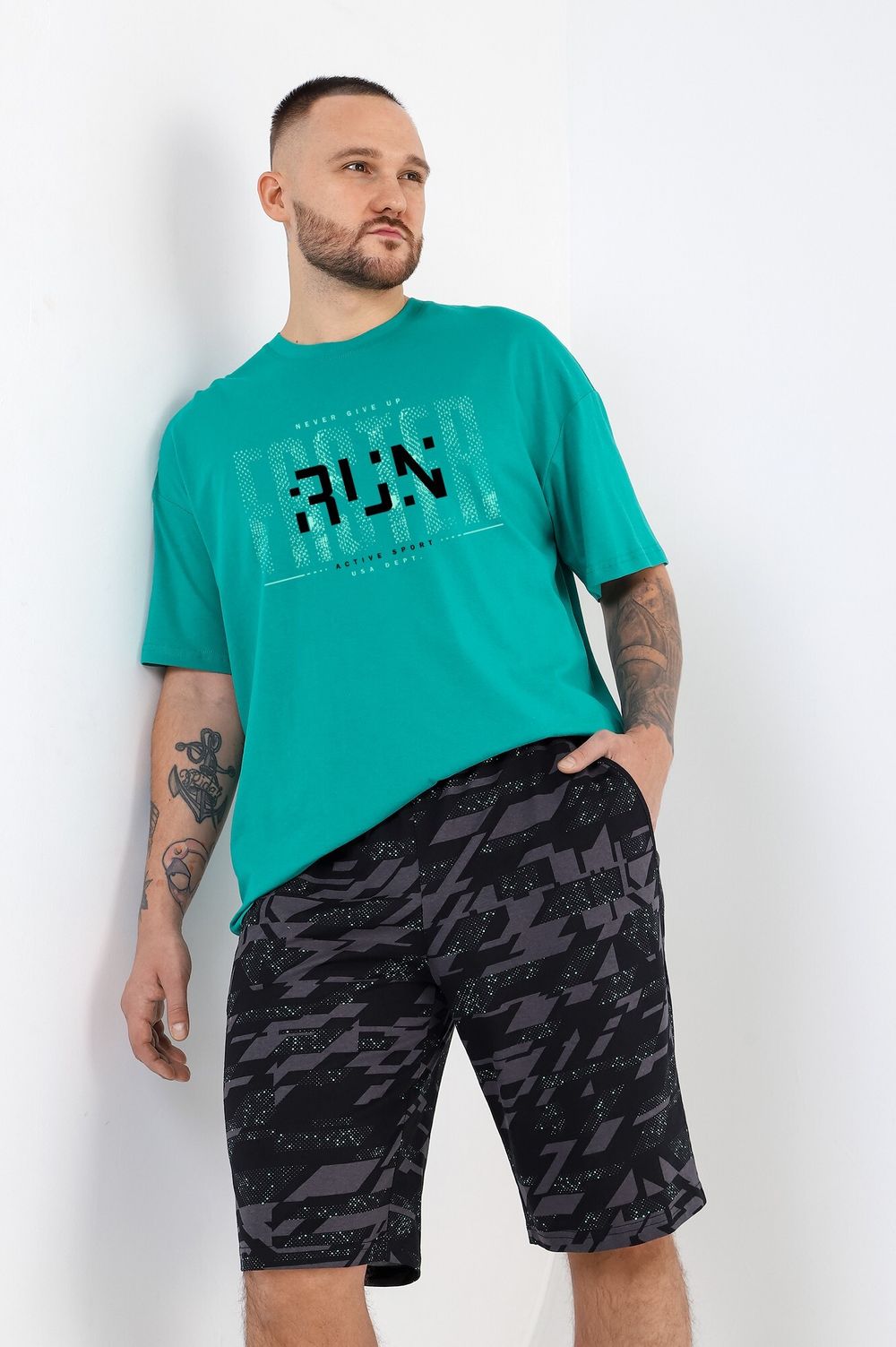 Костюм мужской Галилео-4 Виотекс ЗЕЛЁНЫЙ