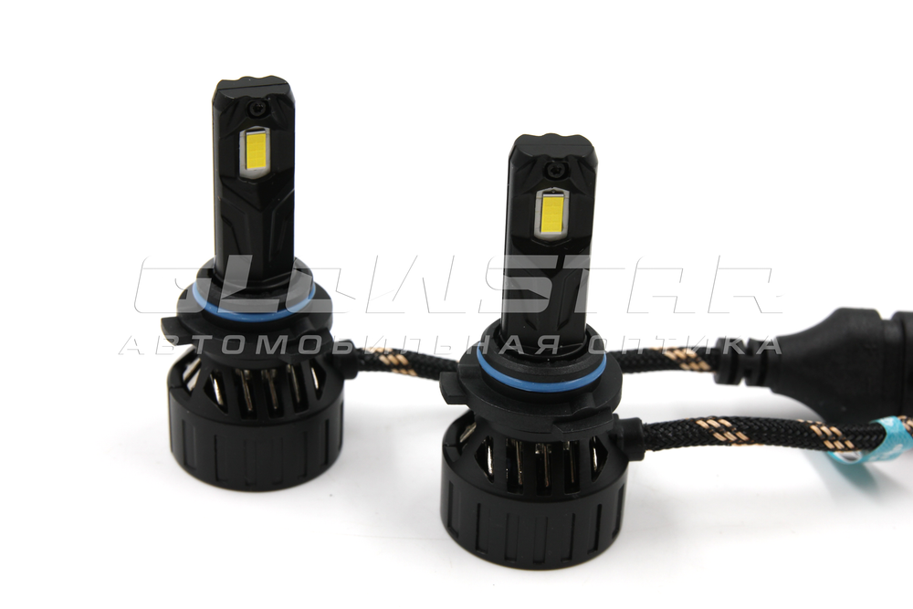 Cветодиодные лампы HB4 (9006) Sariti F8 с вентилятором, 12V, 40W, 5500K (комплект, 2шт)
