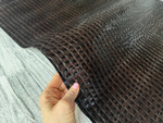 Crocco Back Choco (0,8-1,0 мм), цв. Коричневый, натуральная кожа