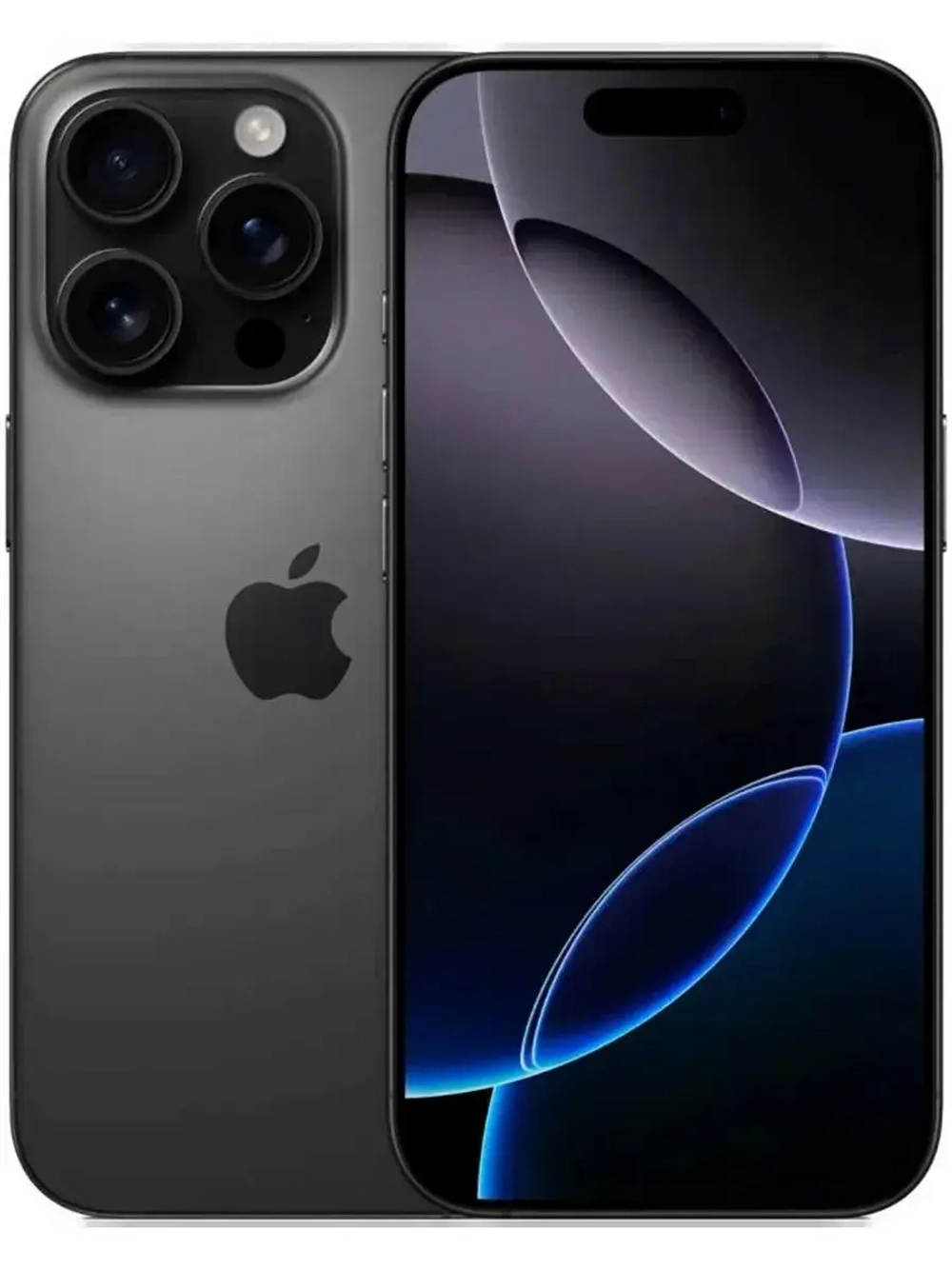 Apple iPhone 16 Pro 256GB; nanoSIM+eSIM; черный титан