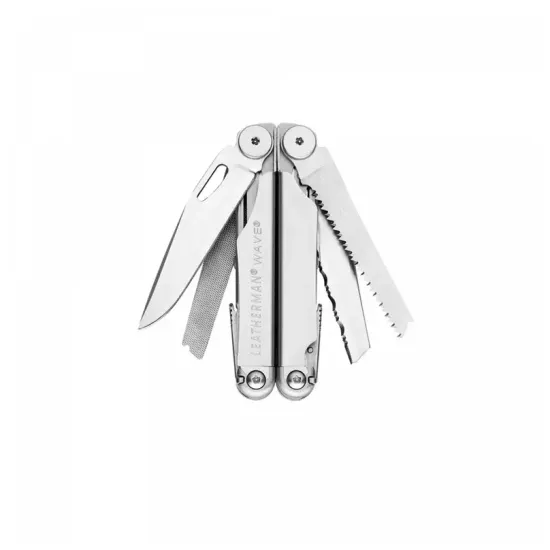 Мультитул пассатижи LEATHERMAN Wave plus (832524/832526) серебристый