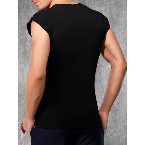 Мужская майка черная Doreanse 2233